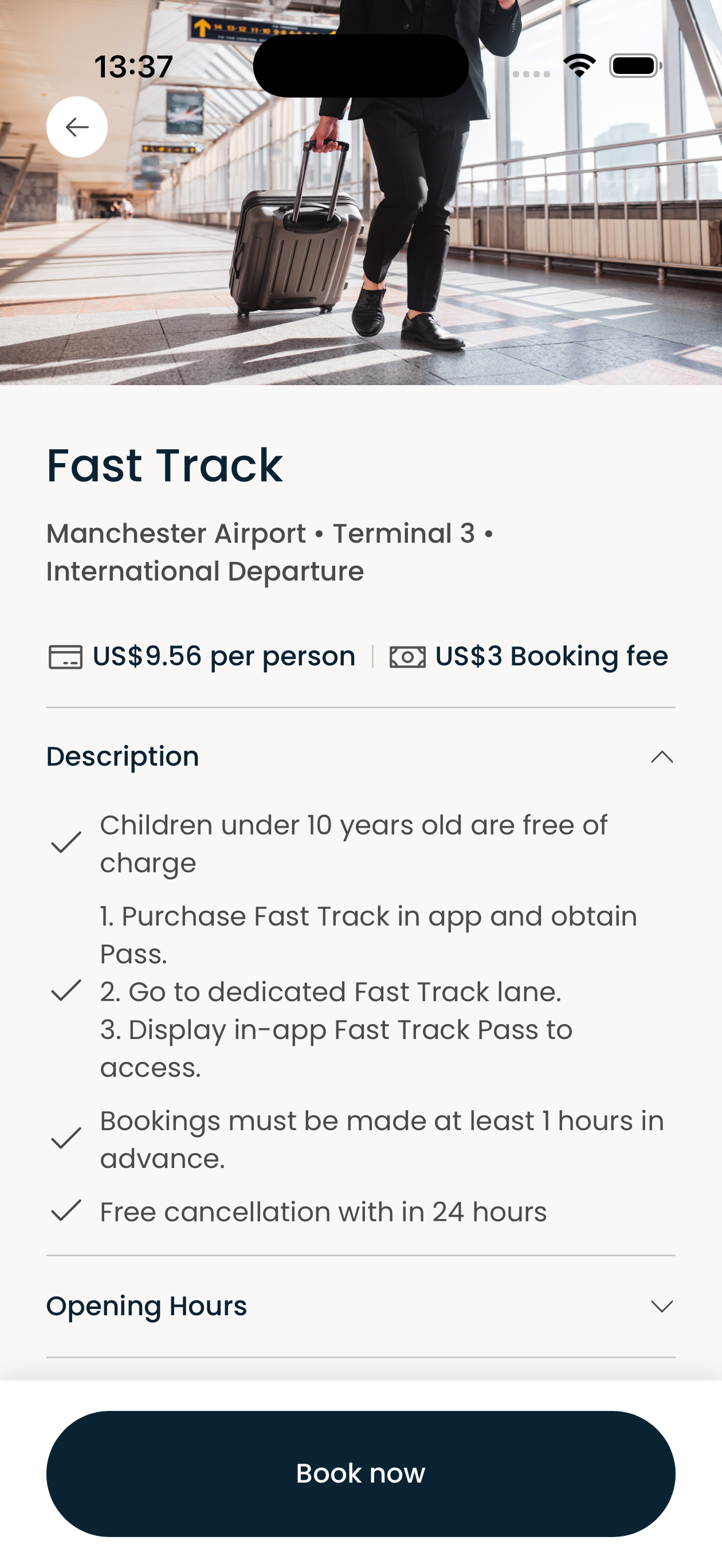 Fast Track flow step 3