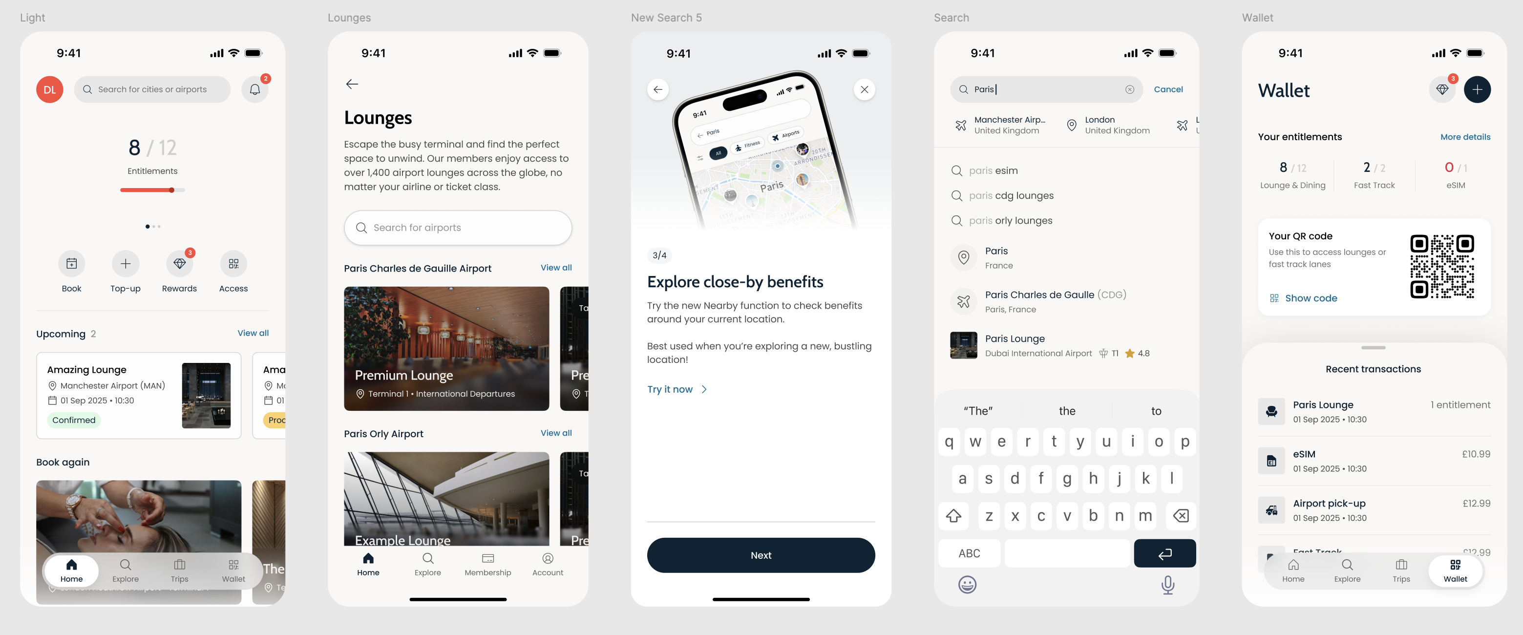 Dragonpass App Flows